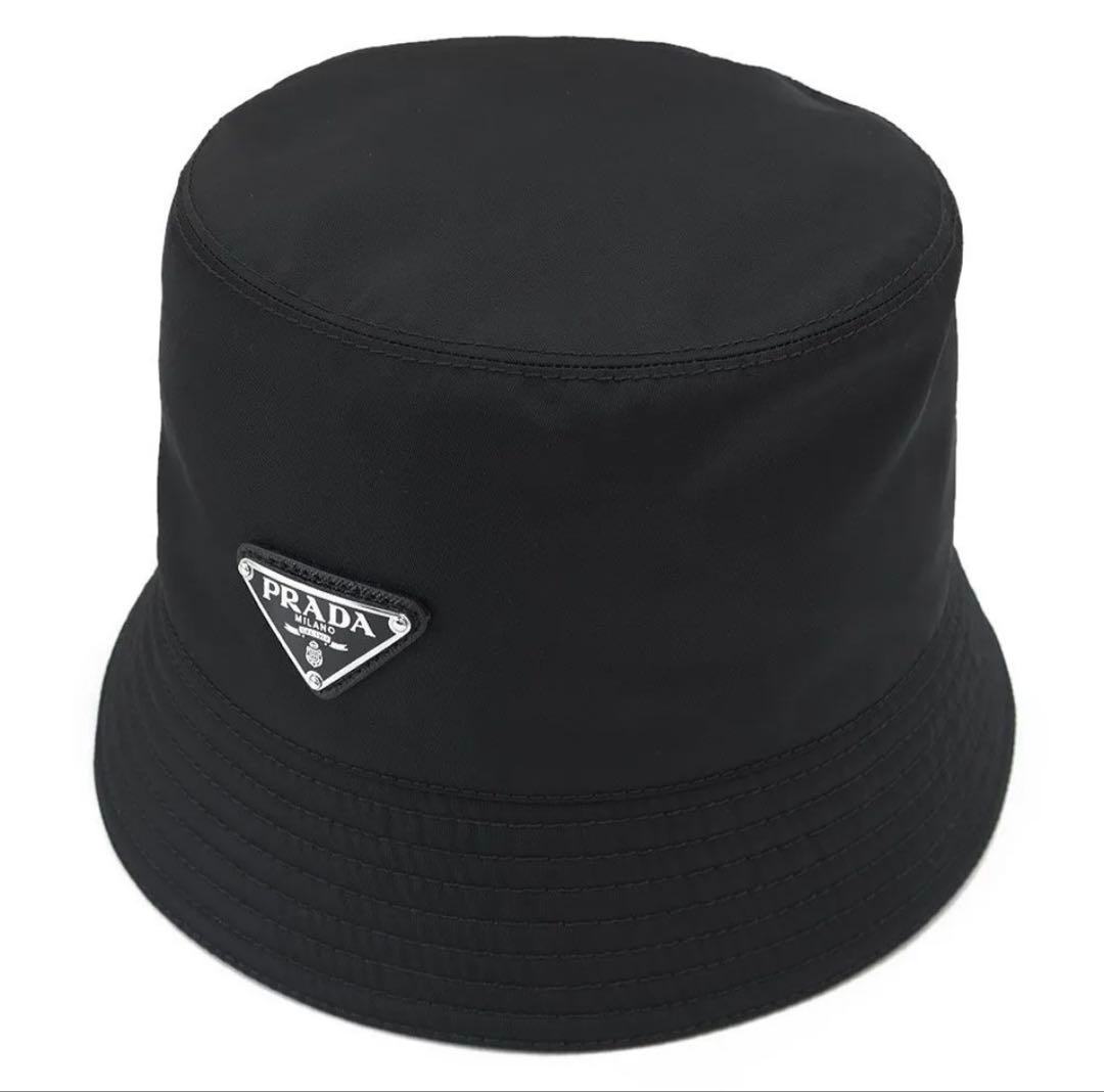 prada バケットハット　リナイロン　プラダ　XL