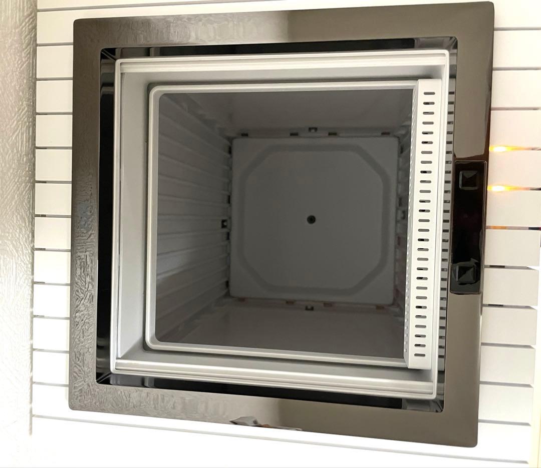 ZitA SQUARE ふた付きごみ箱 45L 白 消臭剤2個付き