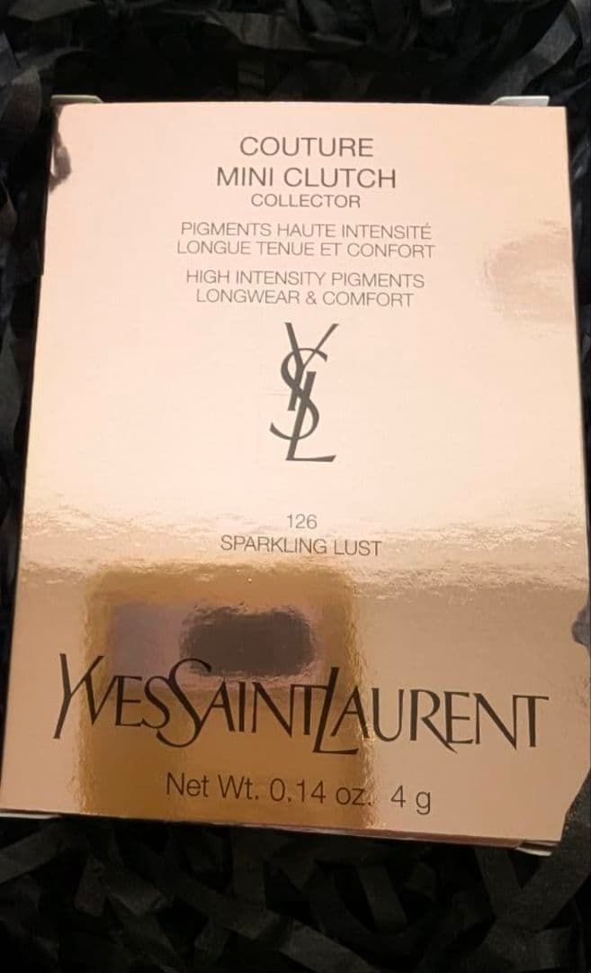 イヴサンローラン クチュール ミニ クラッチ〈限定色〉126 スパークリング