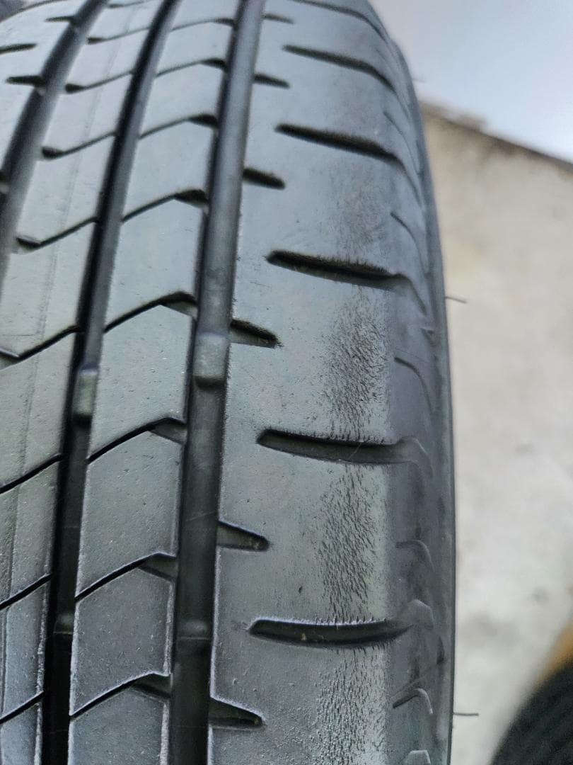 送料込☆2023 ブリヂストン タイヤホイールセット155/65R14☆4本