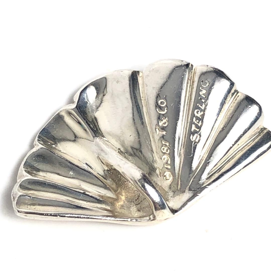 Tiffany ティファニー ペンダントトップ チャーム シェル 貝殻 シルバー