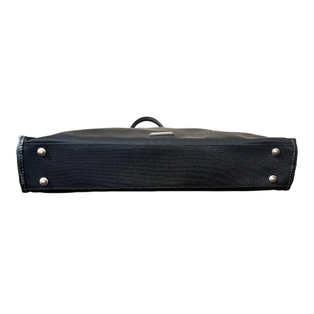 【美品】ポールスミス ジェーエルナイロン レザーコンビ　A4収納可　ブラック