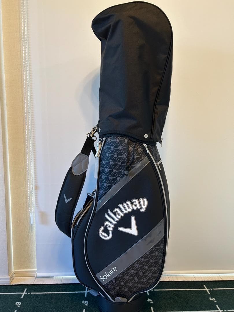 美品！Callaway Solaireキャディーバックのみ／フード・名前タグ付付