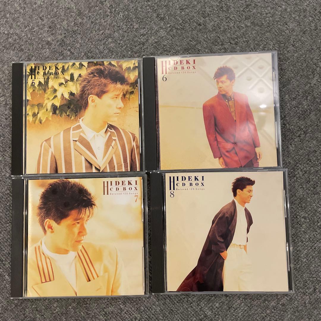 西城秀樹 HIDEKI CD-BOX 120 SONGS 8枚組 送料込
