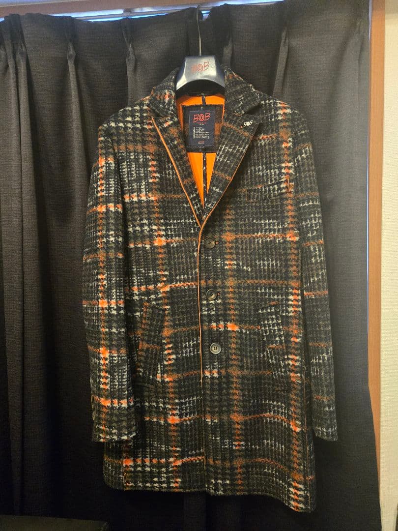 BOB チェック柄 テーラードジャケット