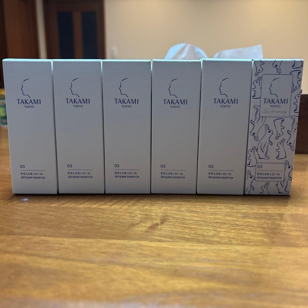 TAKAMI スキンピールエッセンス 30ml 6本セット
