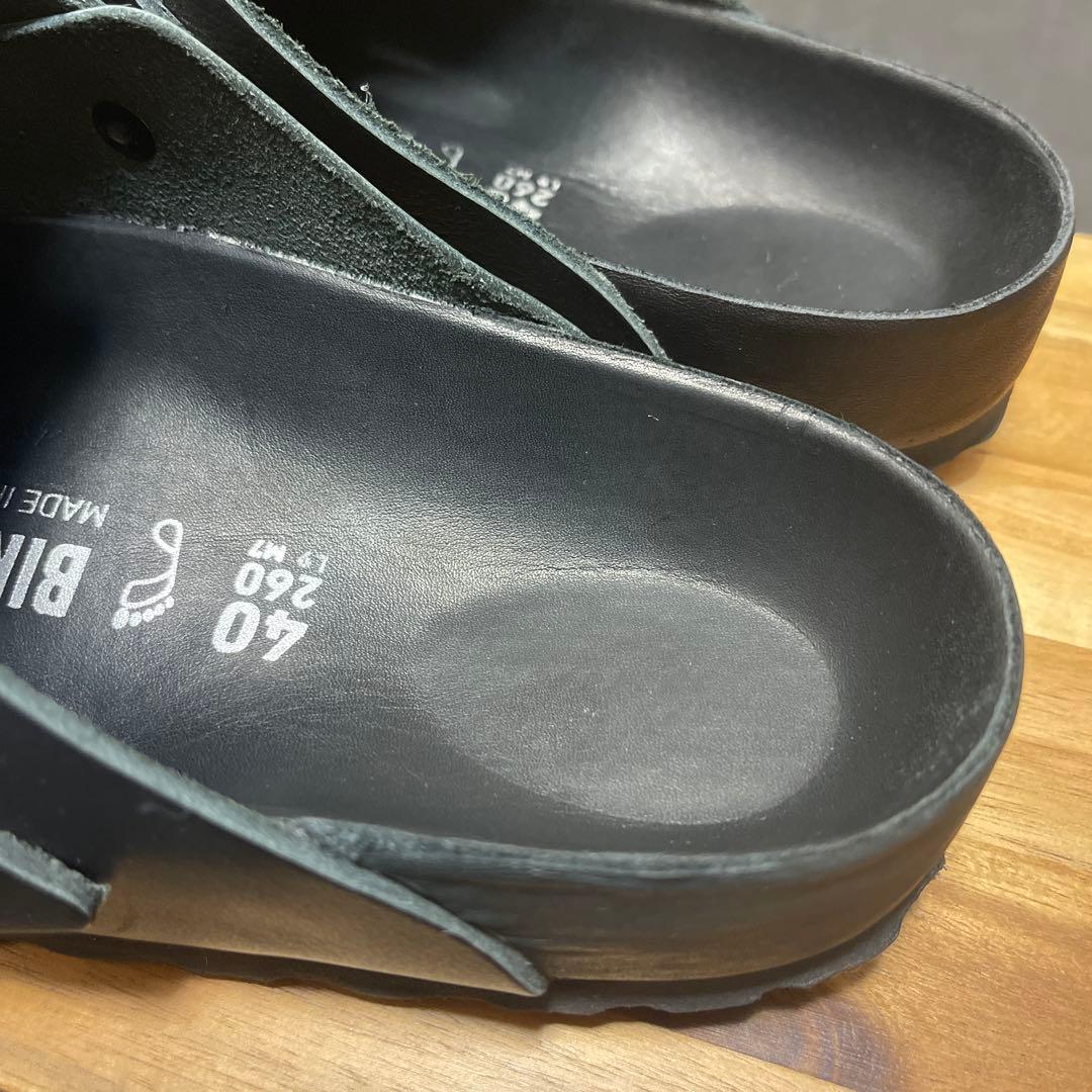 美品　ビルケンシュトック　ボストン　エクスクイジット　レギュラー40