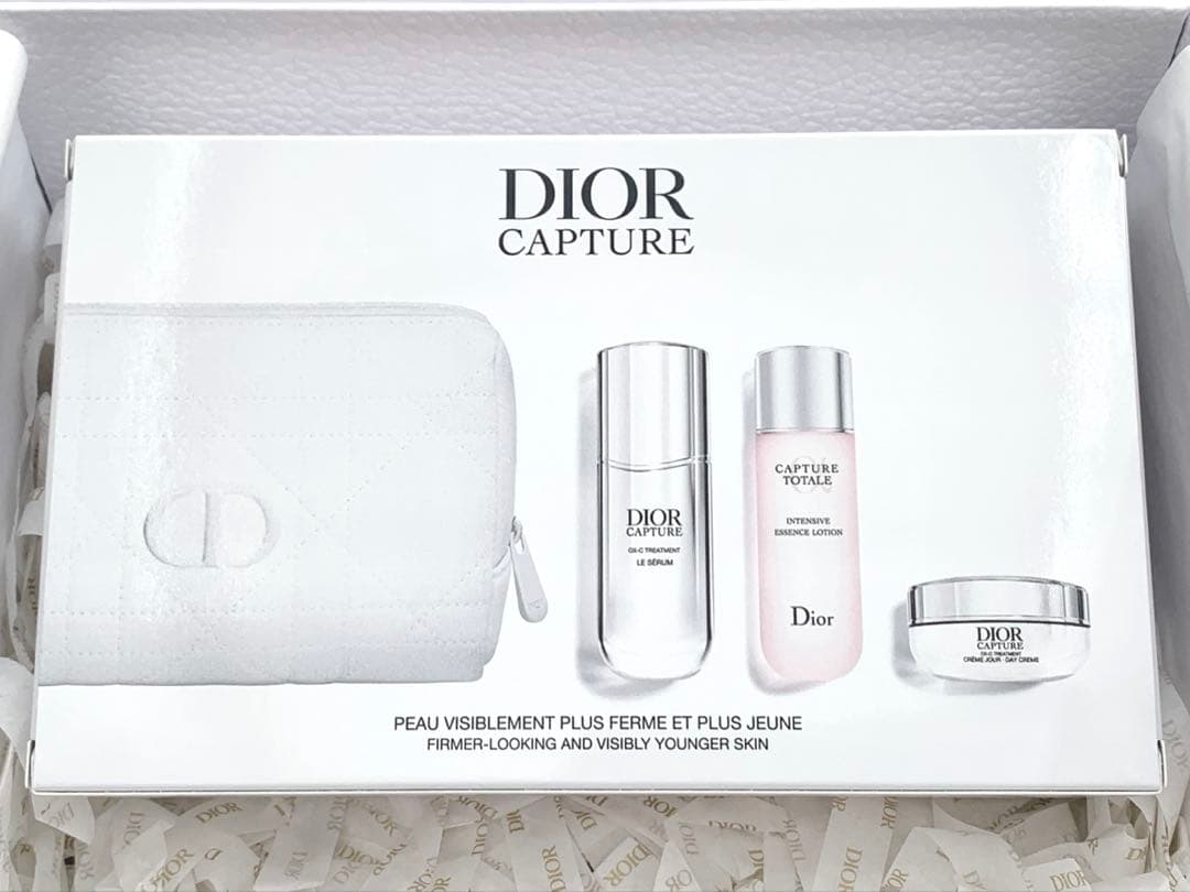 ディオール カプチュール エッセンシャルコフレ展開店舗限定3回使用☆ポーチ新品