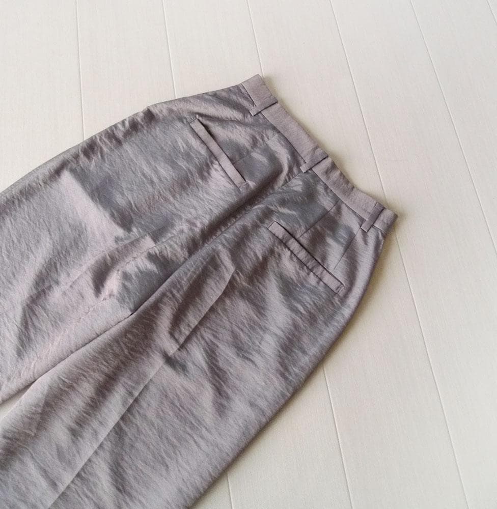 美品 CLANE 2,6万円 テーパードパンツ クラネ ワイドパンツ　C537