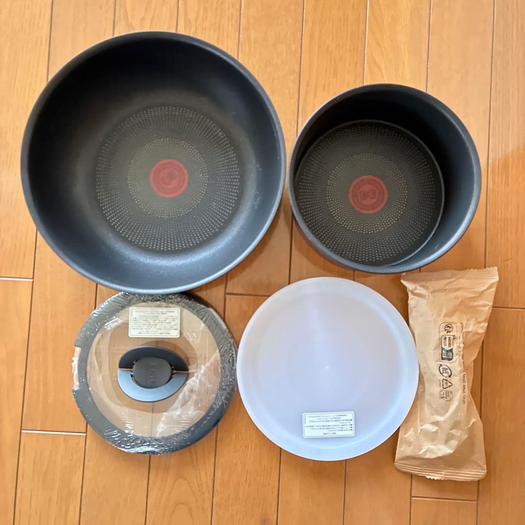 T-fal ingenio IH Mocha 鍋5点セット（IH・ガス火対応）