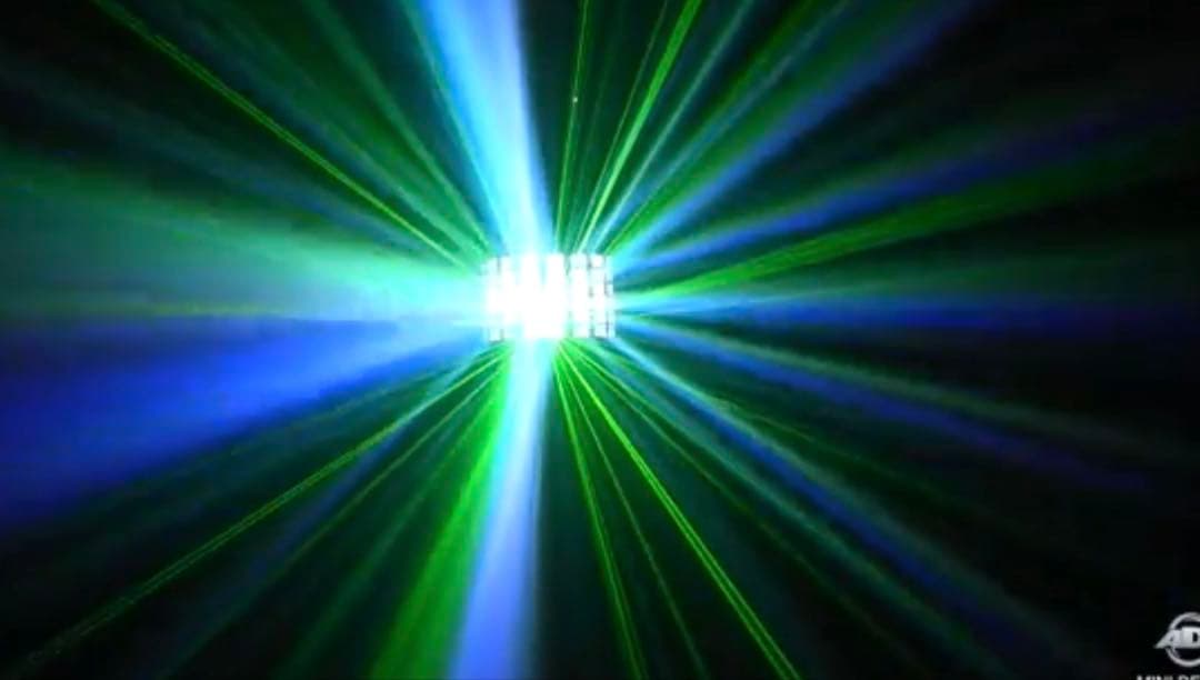 【美品】ADJ MINI DEKKER LZRムーンフラワーエフェクト レーザー