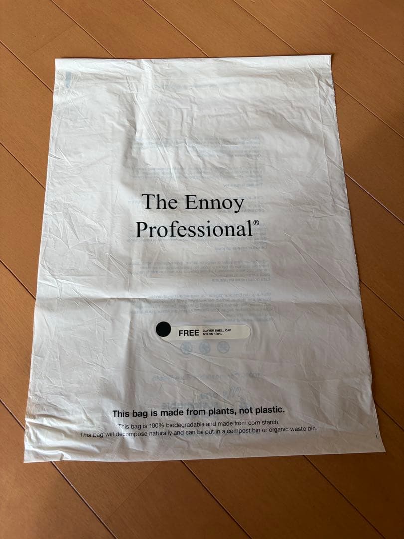 エンノイ Ennoy 3LAYER SHELL CAP NYLON 100%