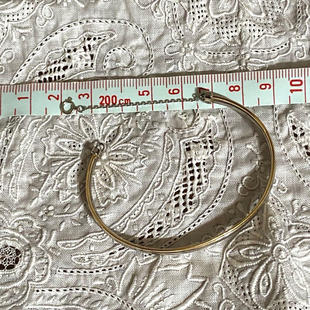 専用です！ K18 K18WG コンビカラー バングル ブレスレット