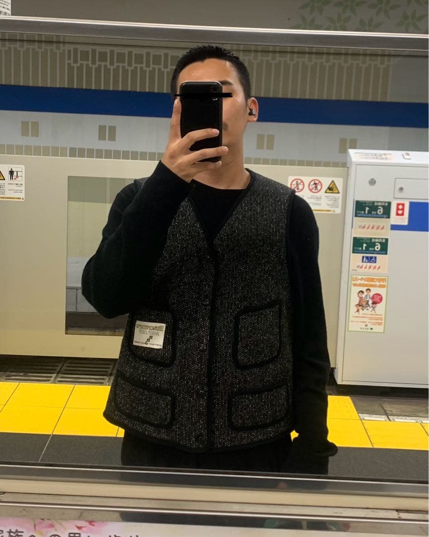 【希少サイズ】ブラウンズビーチジャケット　ベスト　size42 着画あり