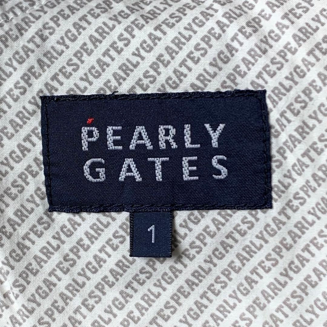 【裏起毛】パーリーゲイツ パンツ サイズ1 グレー ストレッチ 伸縮 PG