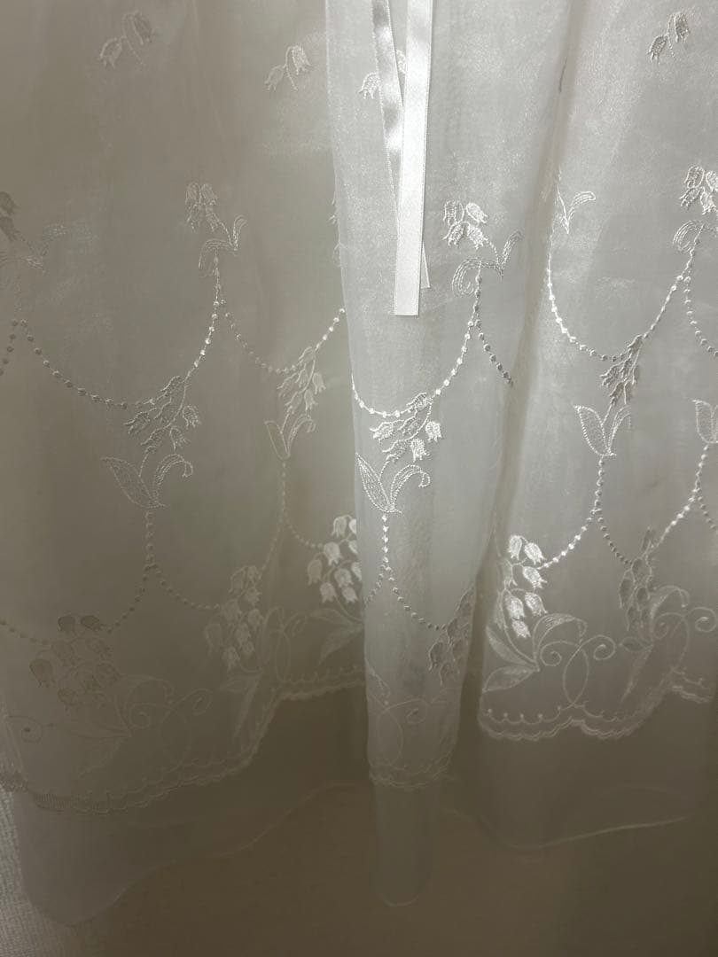 ファミリア　ベビードレス　帽子付き