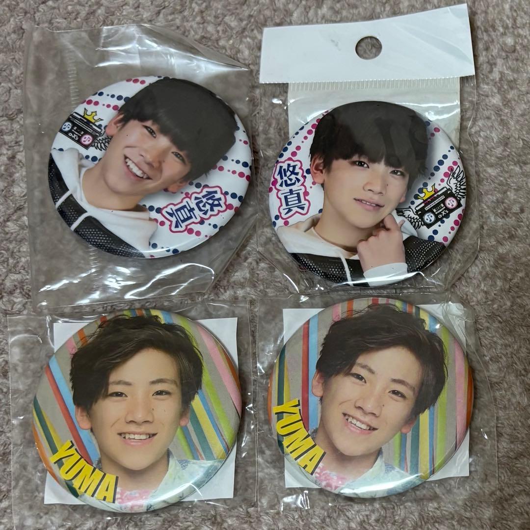 &TEAM YUMA a-X's アクロス 悠真 缶バッジ