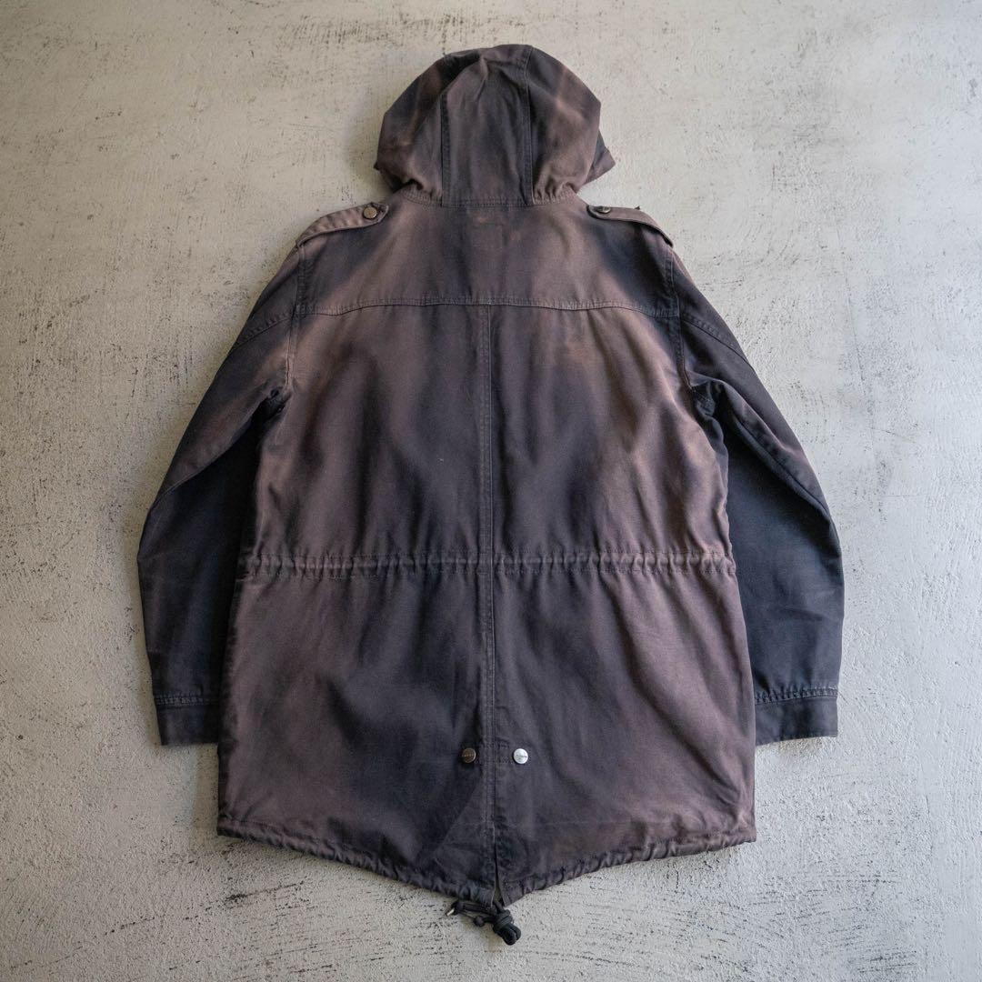 【希少】00s Carhartt 鬼フェード フィッシュテール モッズコート