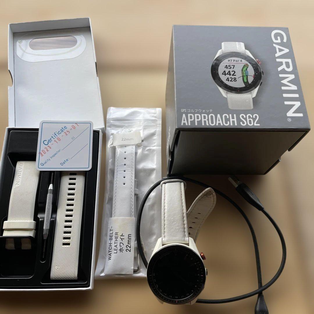 GARMIN Approach S62 ホワイト
