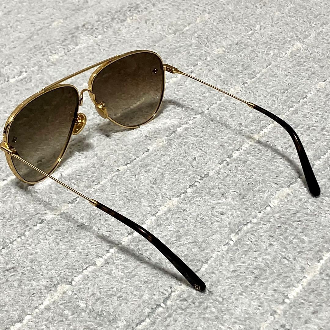 新作完売モデル！ルイヴィトン［サングラス］LVパイロット　ダブルブリッジ　メガネ