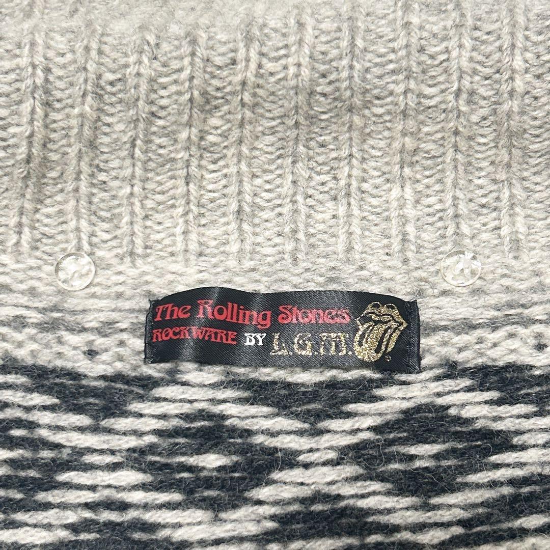 稀少 The Rolling Stones ローリングストーンズ カウチンニット