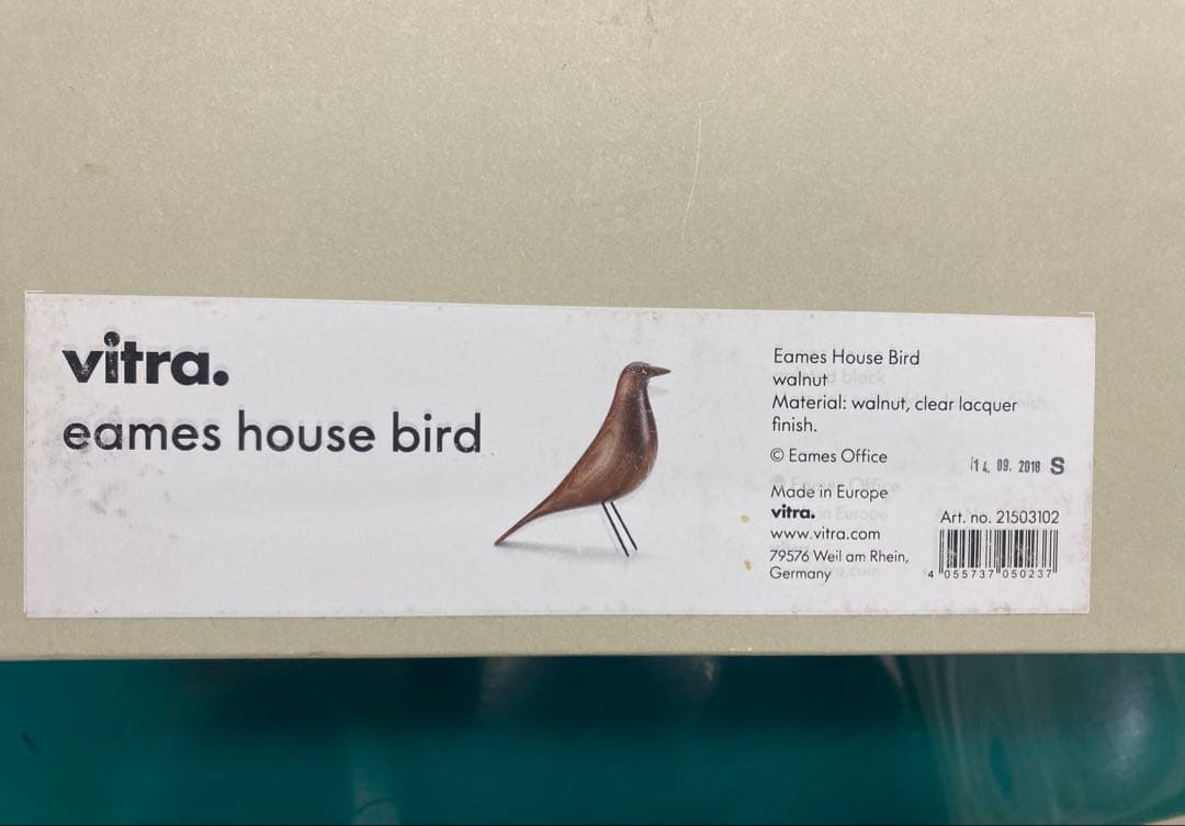 Vitra ヴィトラ イームズ ハウス バード ウォールナット