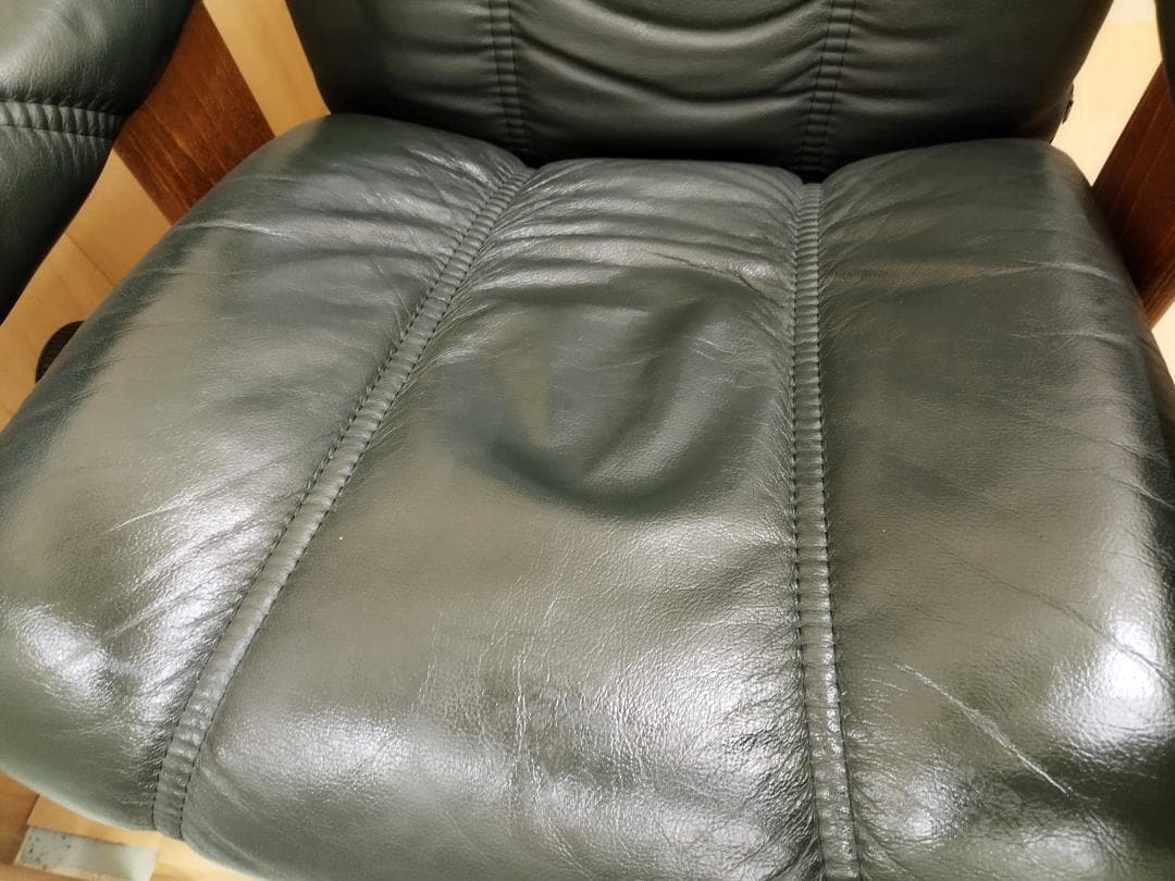 【美品】EKORNES エコーネス ストレスレスチェア＆オットマン コンサル