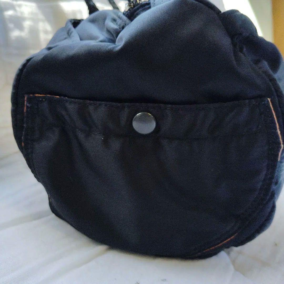 【美品】PORTER タンカー ミニドラムバッグ ドラムバッグ S　黒