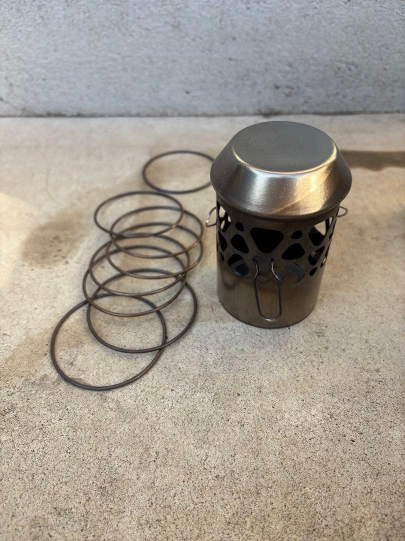 値下げしましたPOMOLY ポモリー T-Brick Mini 薪ストーブチタン