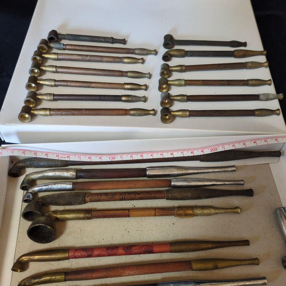 煙管 キセル 大量まとめ 喫煙具 煙草 アンティーク 当時物