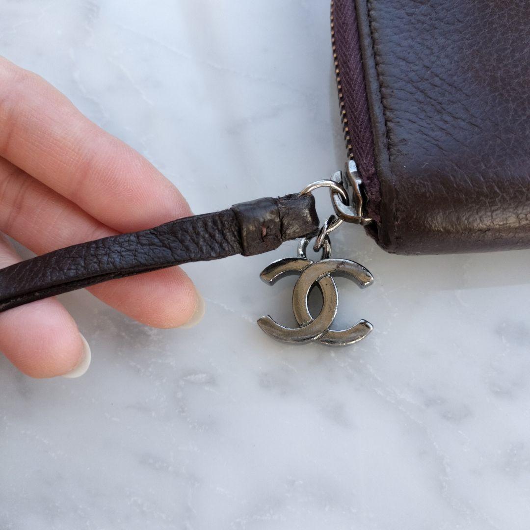 CHANEL シャネル ラグジュアリーライン ラウンドファスナー 長財布