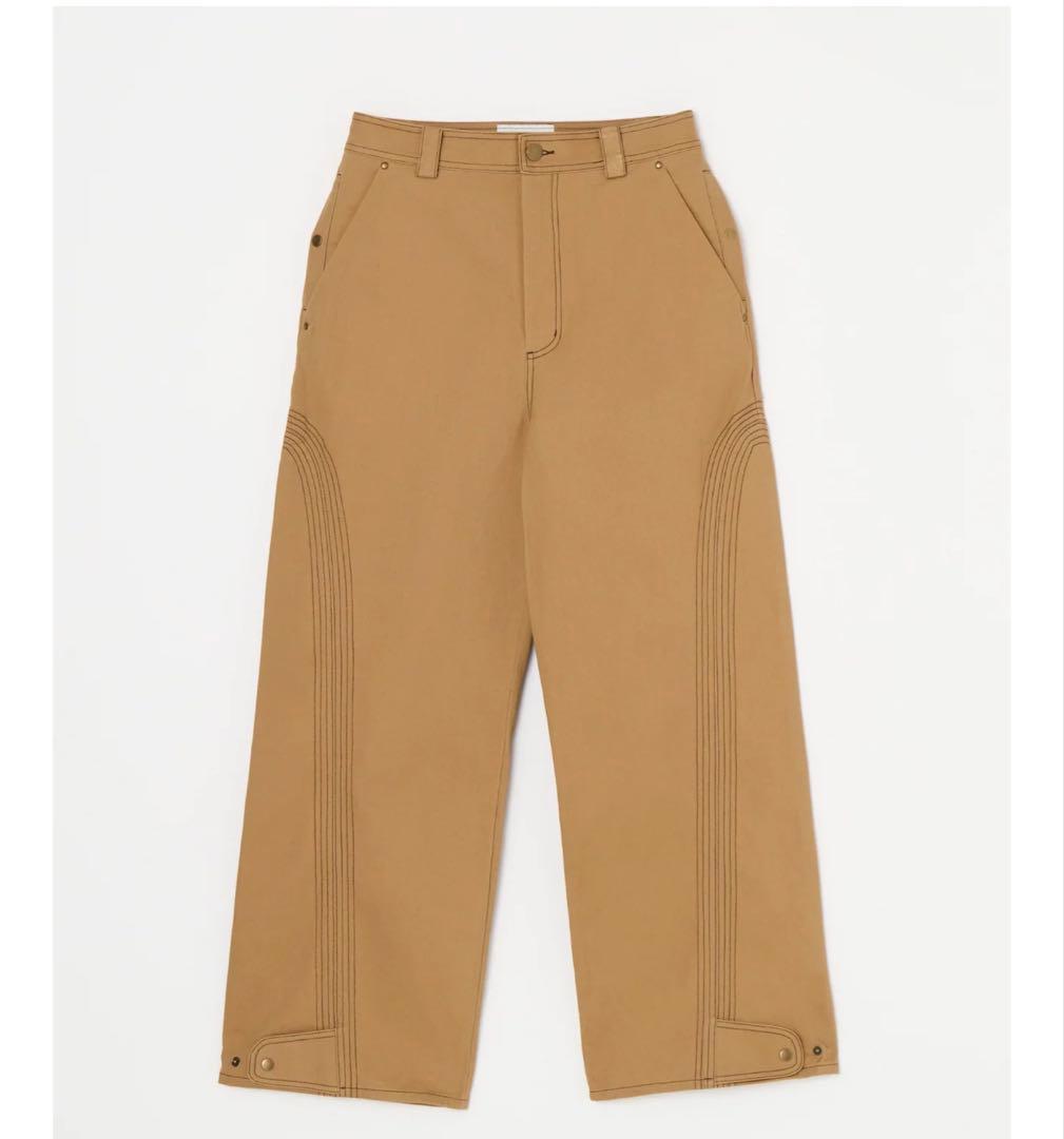 パンツ BEEDEN STITCH DESIGN LOOSE PANTS