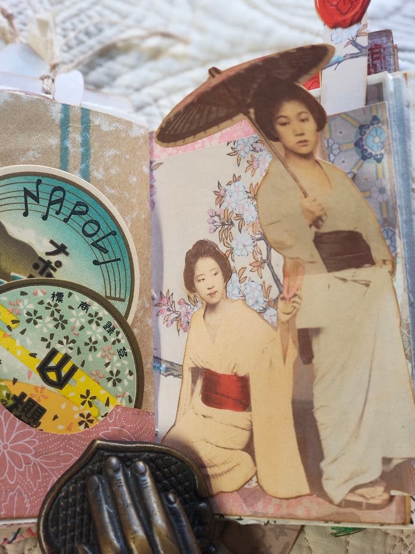 ピッピ様ジャンクジャーナル Cerry Blossom 3