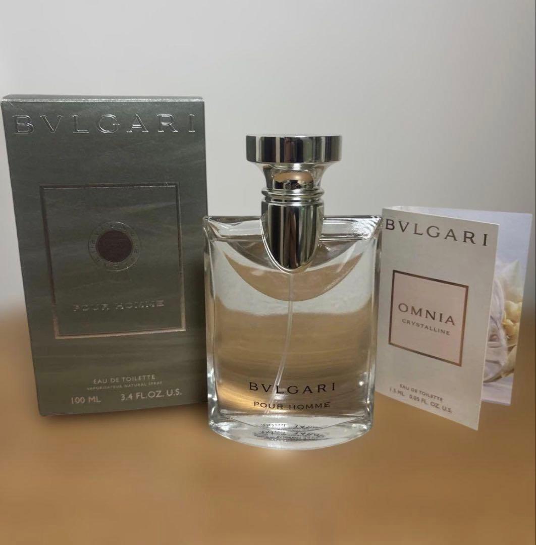 ブルガリ プールオム オードトワレ(OMNIAサンプル付き)