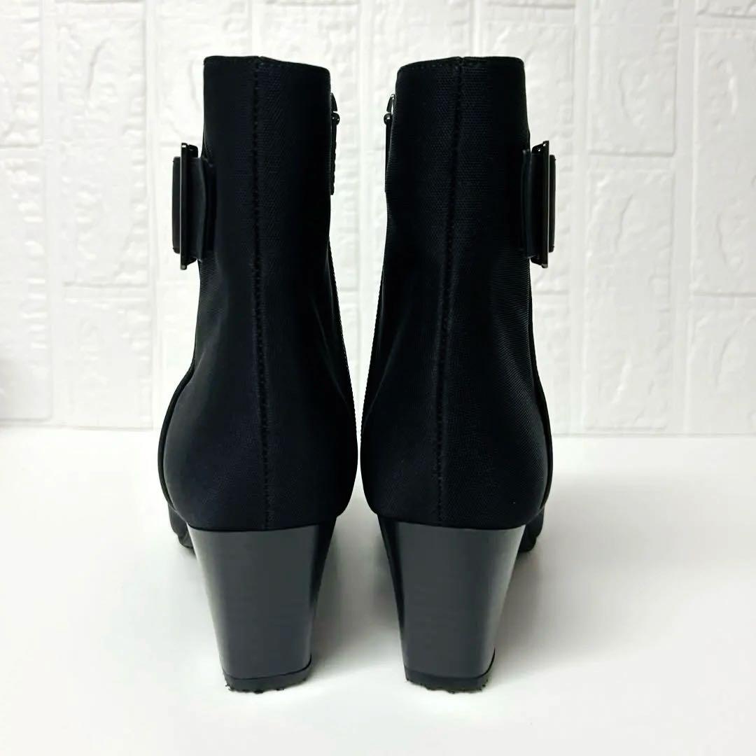 限定値下✨新品✨リーガル　ショートブーツ　ゴアテックス　ベルト　サイドジップ　黒