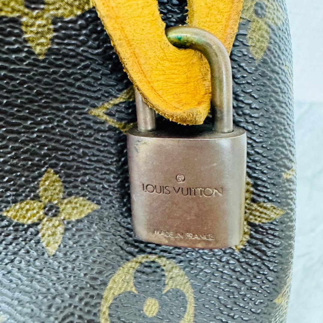 ✨ヴィトン✨LV✨スピーディ25✨モノグラム✨パドロック付き✨ハンドバッグ✨