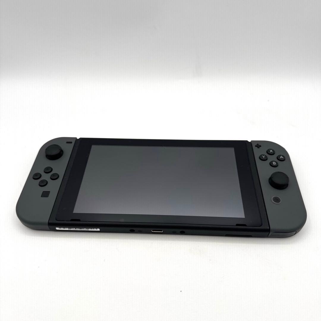 未使用級Nintendo Switch 本体 グレー バッテリー強化版 プロコン