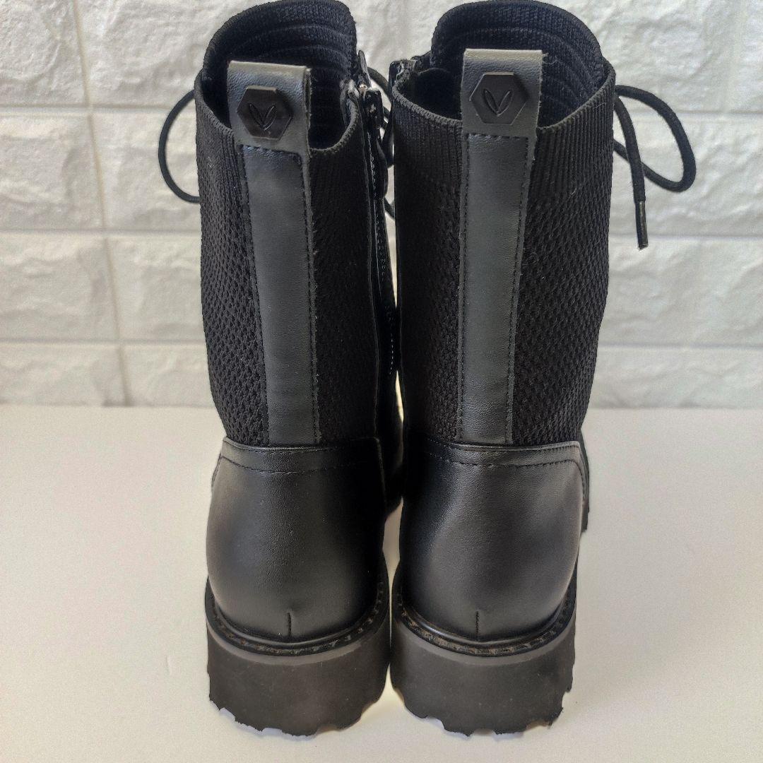 VIVAIA Florence ラウンドトゥ 撥水加工 レースアップ ブーツ