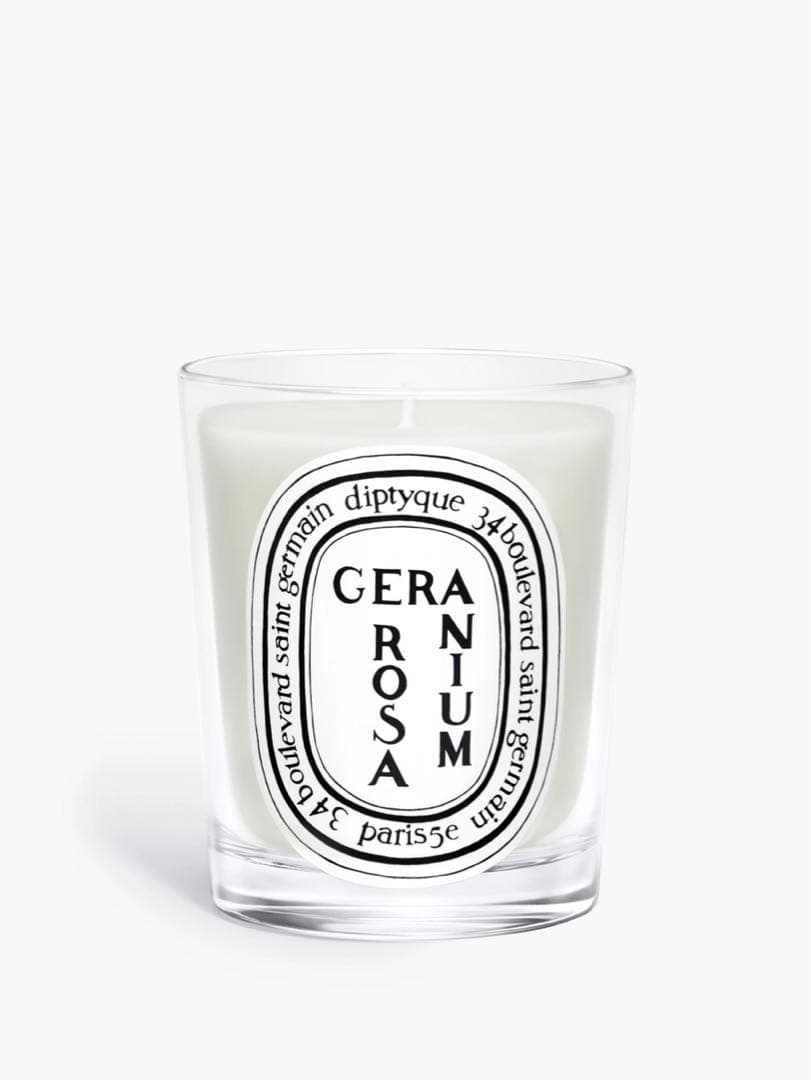 diptyque GERANIUM ROSAキャンドル 190g オードトワレ付