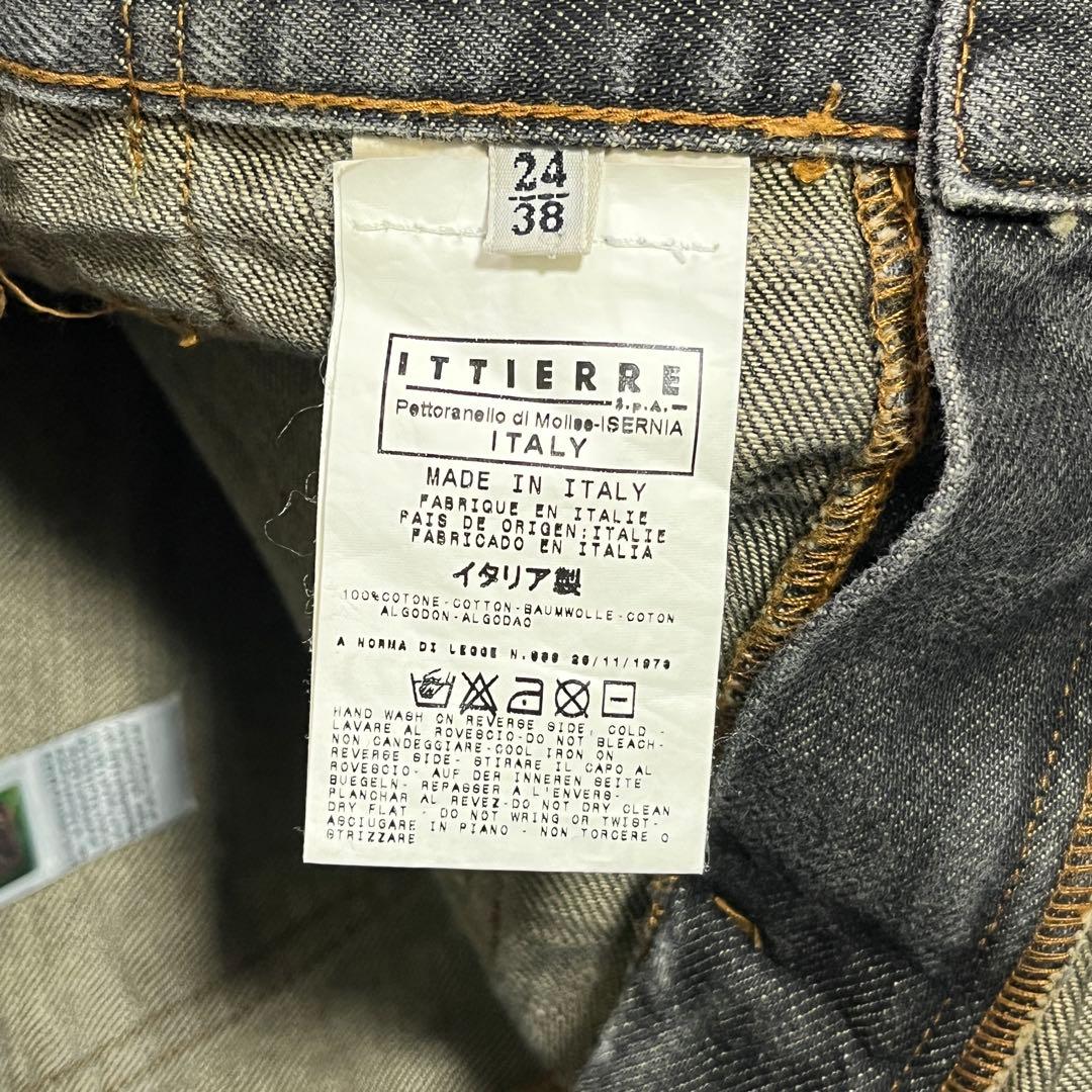 D&G デニムスカート Y2K 2000年代前半 ローライズ ミニ IT38