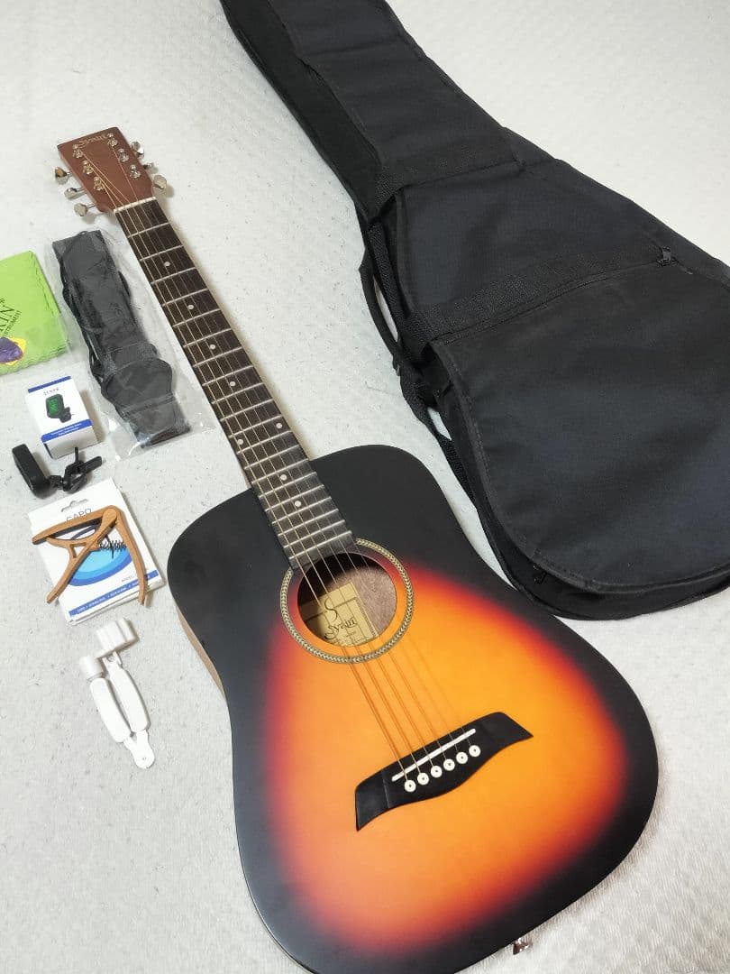 S.yairi Ｓヤイリ ミニ アコースティックギター ケース付き ミニギター