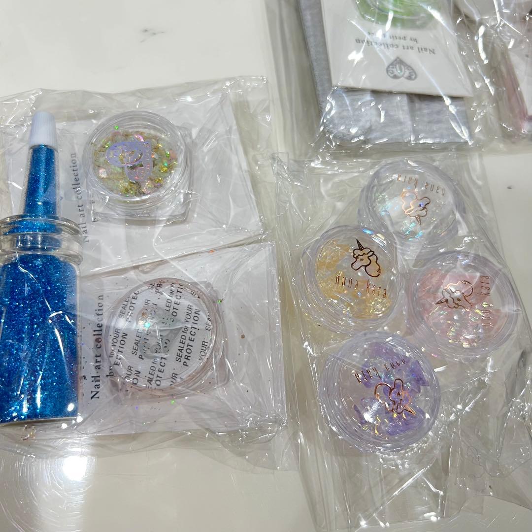 ネイルアート用ジェルネイルセット　セルフネイルに！！