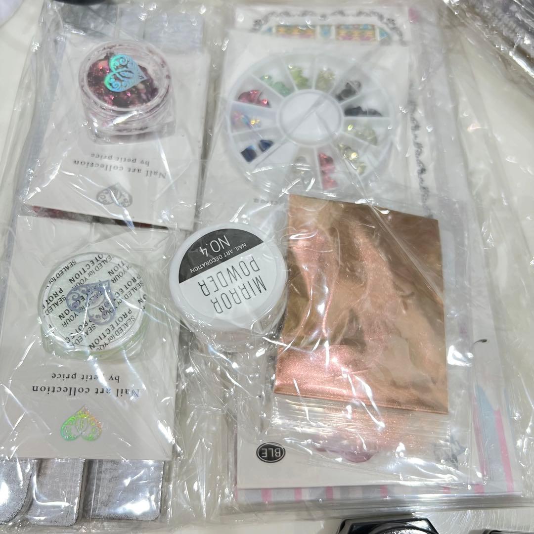 ネイルアート用ジェルネイルセット　セルフネイルに！！