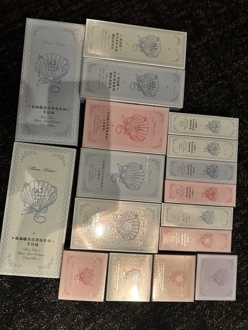 フラワーノーズ シェルズジュエル　コレクションALL INボックス 17点