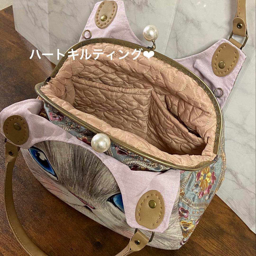 ☆*☆様 コヤンイサムチョン❤︎ルミちゃんのインド刺繍バッグ がま口バッグ ハン