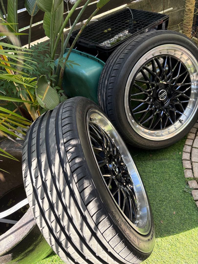 20インチ AMEホイールセット　美品です。