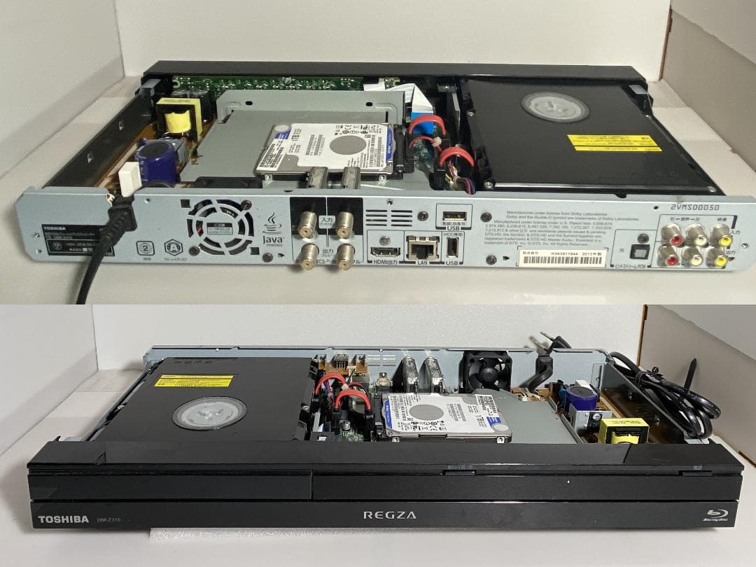タイムセール中「大満足見どころ再生」東芝　DBR-Z310 HDD:1TB-2