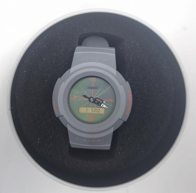 カシオ Gショック 海外モデル アナデジタイプ AW-500MNT-8A 新品