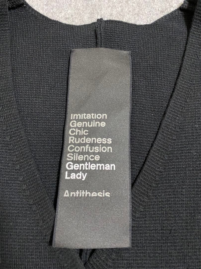 【新品】 chaos カオス ハイマーレニットベスト ブラック　フリー