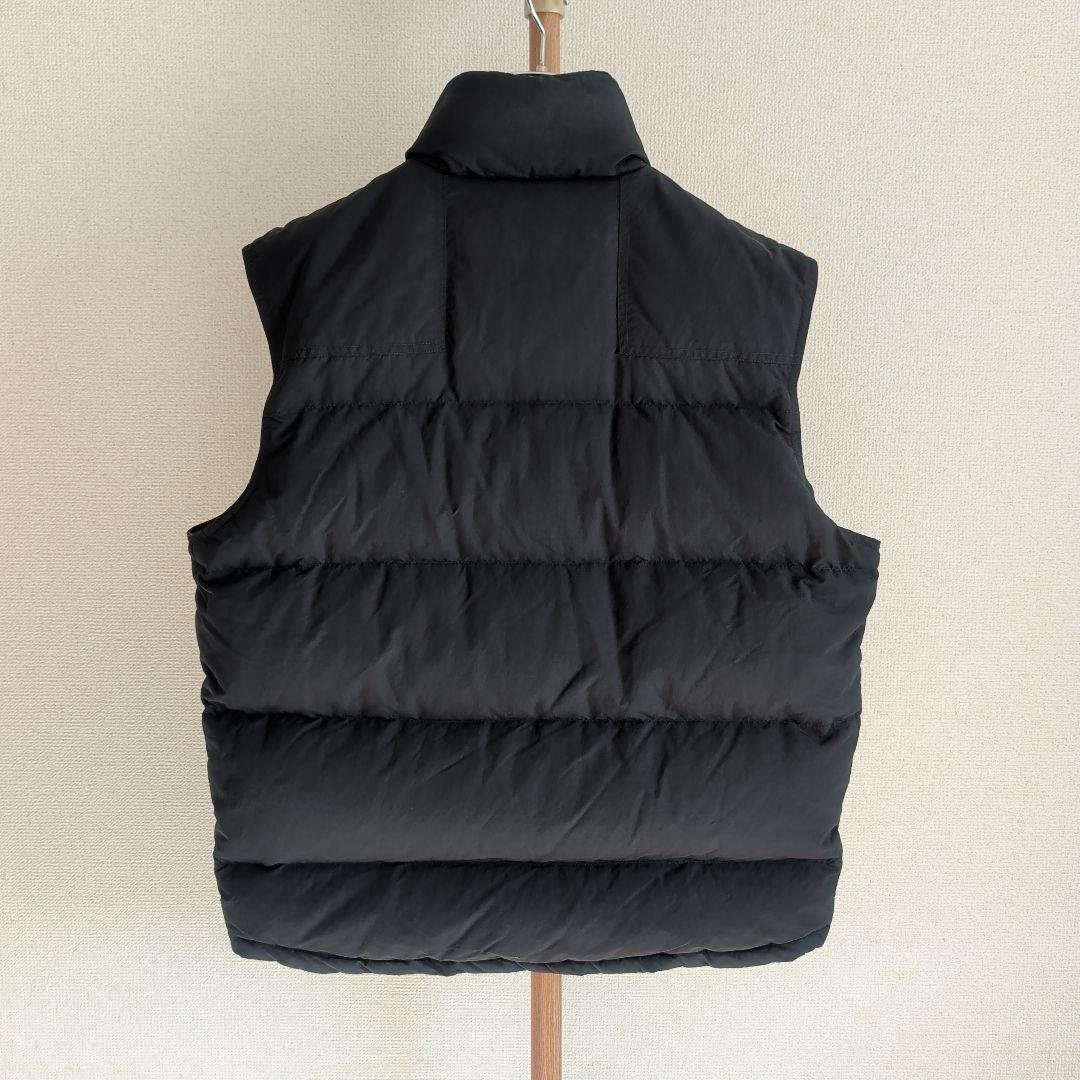 希少 90s ポロラルフローレン ダウンベスト革タグ 裏地ギンガムチェック